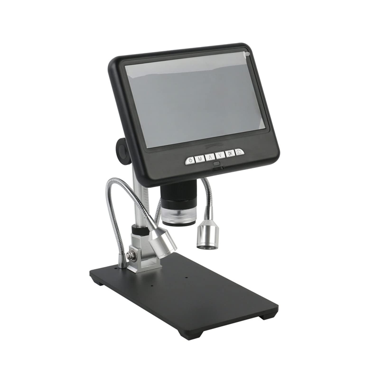 Mikroskop, 7" LCD Wyświetl cyfrowy 3. 2g USB. Mikroskop 100X przemysłowej kamery mikroskopowej wideo 2. 0mp 1080p