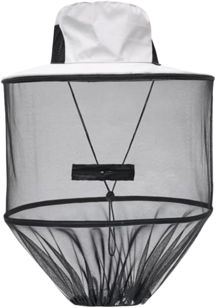 Mosquito Head Net Hat - Bug Proof Hood for Hiking, Fishing & Outdoor with Sun Protection Against Gnats & Flies