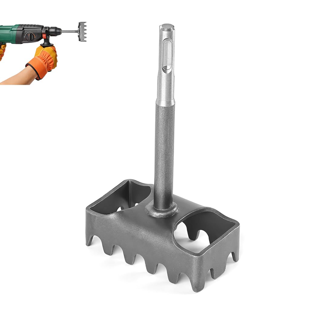 Serplex® Square Hole Cutter for 86-Type Electrical Box, 3/8" Shank Switch Socket Hole Opener Square Hole Punch for Junction Boxes Electrician Wall Punching Tool, Steel Made-picture-31