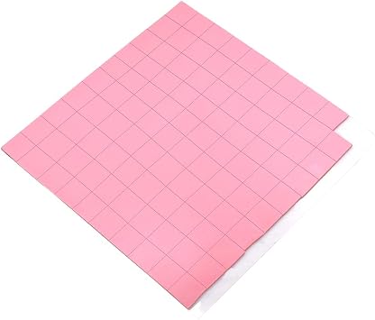 Silicone Pad Red Gpu CPU Thermal Pads Cooler Conductive Heatsink 20x20mm Double-Sided Viscous 100pc-Thickness 3mm