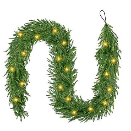 Grinalda de Natal - grinalda de abeto realista