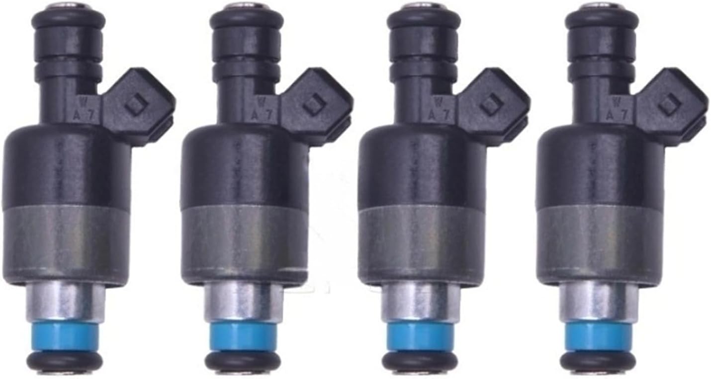 Bico 4pcs Fuel Injectors Nozzle OE 17086517 Compatible with Buick SC SL SW Series 4CYL 1.9L 1995 Car Fuel Nozzle Engine Injection Direct Replacement High Performance Fuel Injection Kit