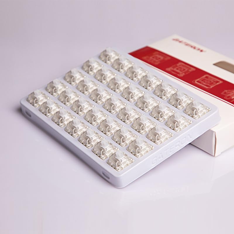 GATERON KS-20 Commutateurs magnétiques Blanc pour réparer les touches de clavier