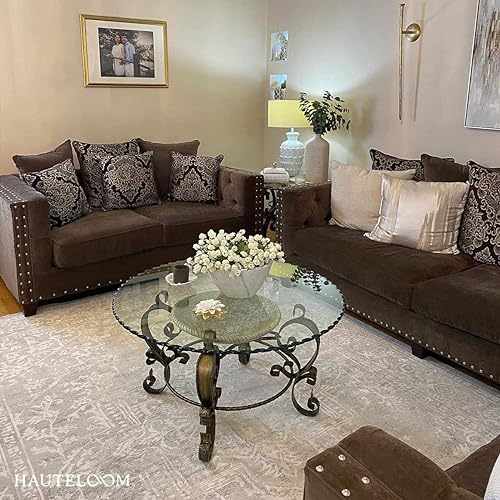 Tapete decorativo Hauteloom Coronado 60 x 90 cm gris miniatura 4