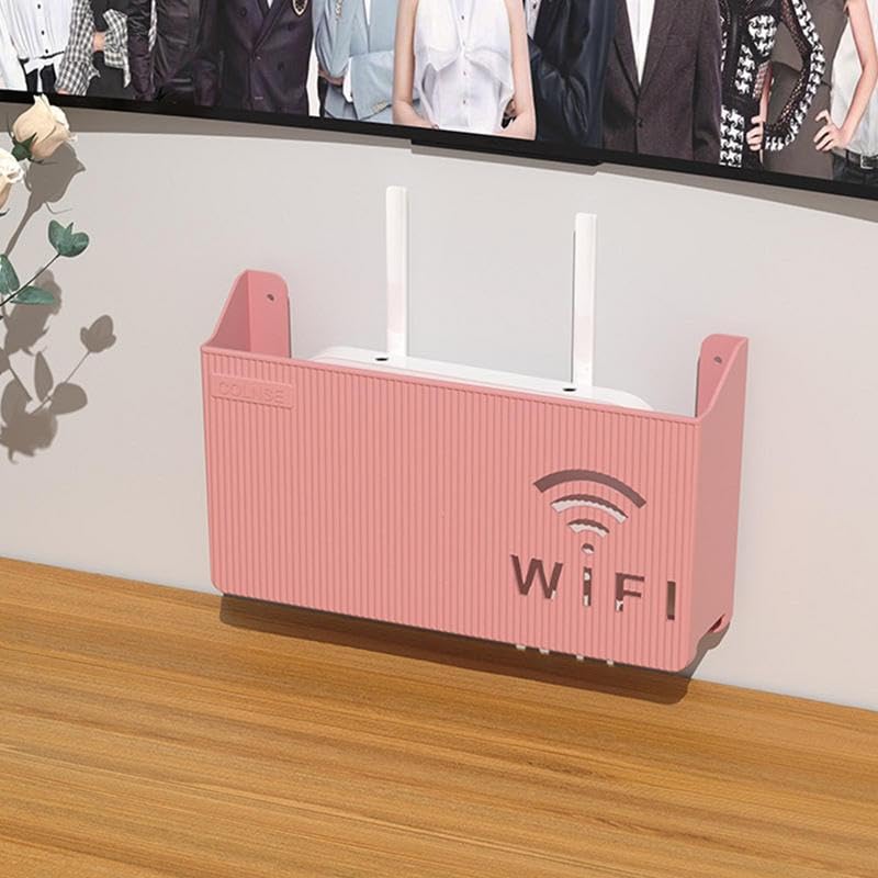 Boîte WiFi murale esthétique pour harmoniser les câbles du salon moderne - 5