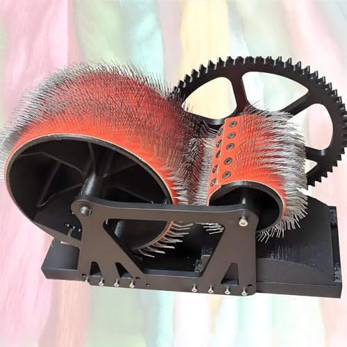 Manual Drum Carder for Wool Felt