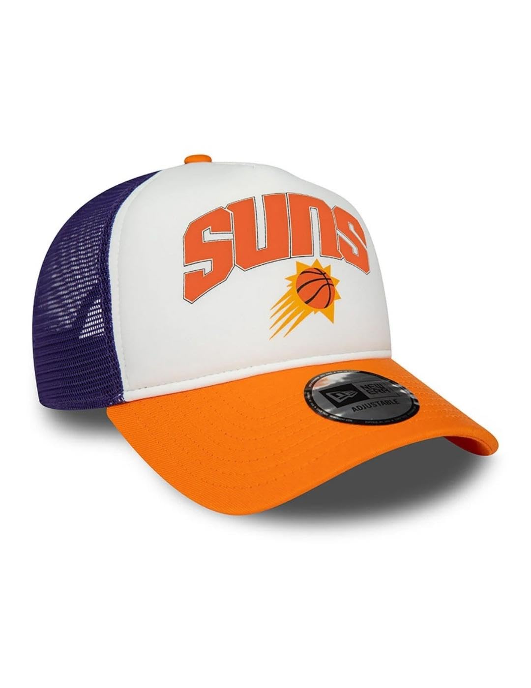 New Era Phoenix Suns NBA Retro Trucker Cap White/Orange