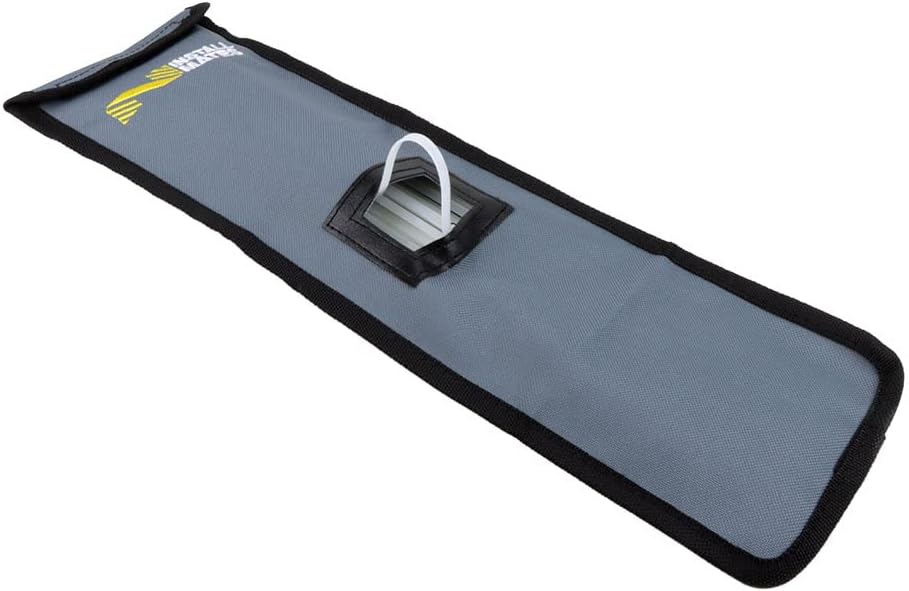 Installmates Cable Tie Pouch, Holds 14" Cable Ties (Grey)