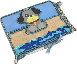 Puppy Dog Birthday Party Beach Theme signature Guest Book Keepsake Gift