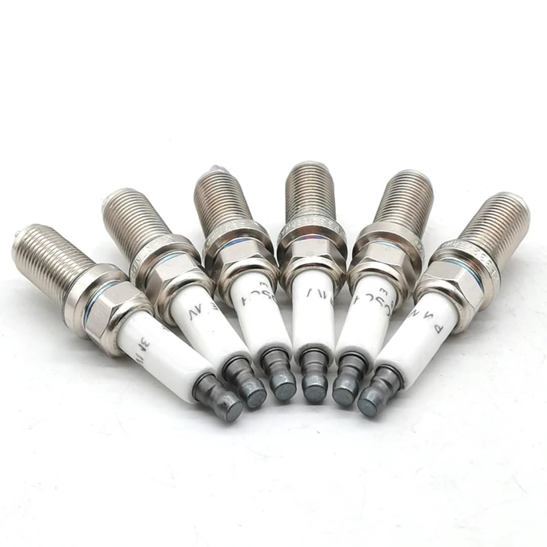 Świeca zapłonowa samochód dla BMW serii 1/3/5/6/7 E87/E90/E93/E92/F10/F11/E64/E63/E66 X3 E83 X5 E70/E85/E86, Świece zapłonowe irydowe 6 szt. 12122158253
