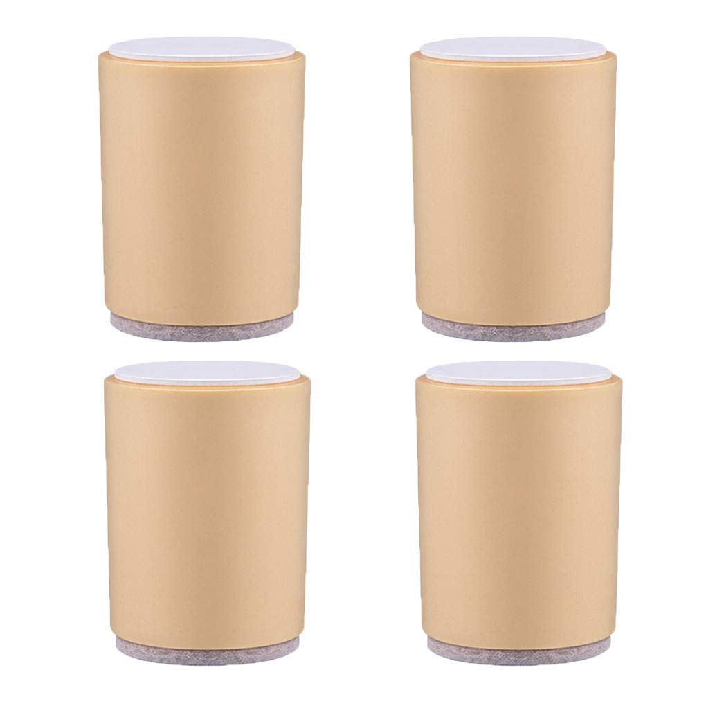 Pieds de table cylindriques 5cm de rechange pour meuble et canapé