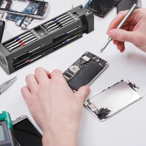 Kit de tournevis professionnel pour reparation electronique precise - 4