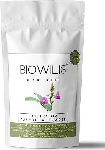 Roti Sarphokha Panchang - Sarphoka - Sarpoka - Sarponkha - Sarpokha - Surphoka - Tephrosia purpurea, 3.53 oz (mejor suplemento para aves de corral)