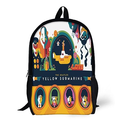 TANACC The Beatles Sacs À Dos Scolaire Pour Enfants,Rock Band Sac Scolaire 3D Pour Garçons Filles Sac À Dos Décontracté De Voyage Léger Pour Camping,Voyage - Les Beatles, Paul McCartney, John Lennon, RIngo Starr, George Harrison TANACC The Beatles Sacs À Dos Scolaire Pour Enfants,Rock Band Sac Scolaire 3D Pour Garçons Filles Sac À Dos Décontracté De Voyage Léger Pour Camping,Voyage – Image 7