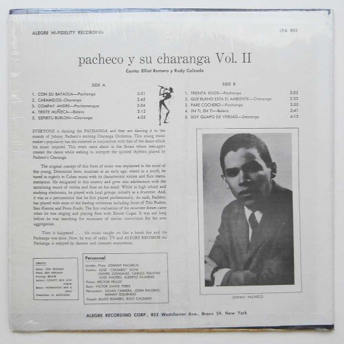 Pacheco Y Su Charanga Vol 2 [Vinyl Lp] #TOP1