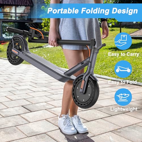 image for VOLPAM Electric Scooter Adults - Max 21Miles Range & 19MPH Speed E-Sco