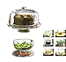 Estilo Multifunctional Cake and Serving Stand, Clear