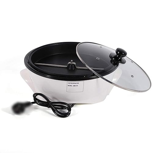 Miniatura 5 de Tostador de granos de café, tostadora de café eléctrica para el hogar, cocina, nueces, cacahuete, anacardos, castañas, tostadora, 120 W, 110 V,