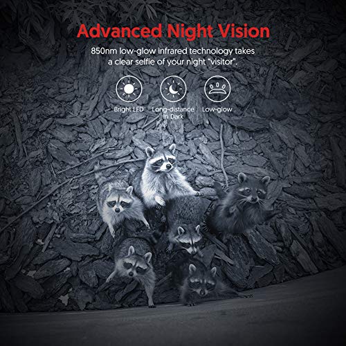 Victure Mini Trail Game Camera 16MP 1080P with Advanced Night Vision Motion Activated IP66 Waterproof for Wildlife Watching and Home Surveillance