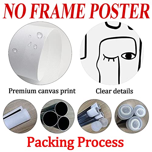 Abstract Face Line Wall Art Minimalist Prints Black And White Line Art Minimalist Face Canvas Line Art Face Poster Couple Line Art Prints Abstract Face Painting Silhouette Poster 16X24Inch No Frame #TOP3