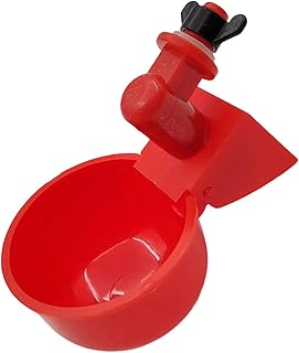 鶏用給水カップ, 自動食品用給水器, 家禽用給水カップ, アヒル、バンタム、キジ、鶏舎、農場、休暇時、屋外、小動物、庭、裏庭用