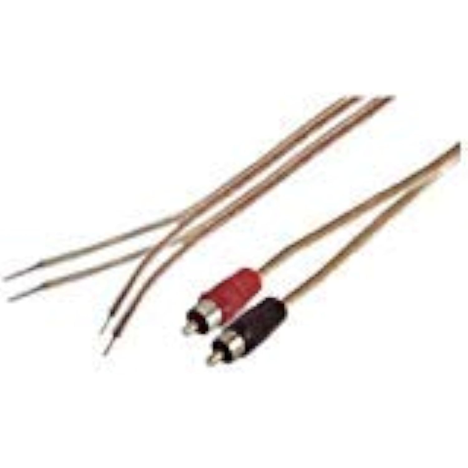 Amazon.co.jp: IEC 18 AWG 1フィート スピーカーワイヤペア RCA