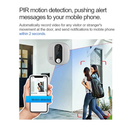 Dpofirs DPOFIRSBI0G3V9MG1 Peephole Camera , 1080P 4.3In Hd 2 Way Peep Hole Cameras For Front Door thumb #5