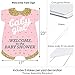 Big Dot of Happiness Hello Little One - Pink and Gold - Party Decorations - It's A Girl Baby Shower Welcome Yard Sign