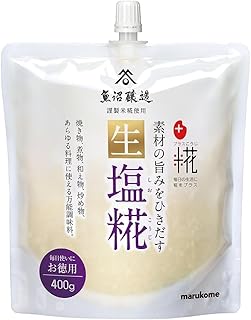 マルコメ プラス糀 生塩糀 お徳用 400g×5個 塩麹 麹 こうじ 発酵調味料 塩 しお 無添加 発酵食品 時短料理