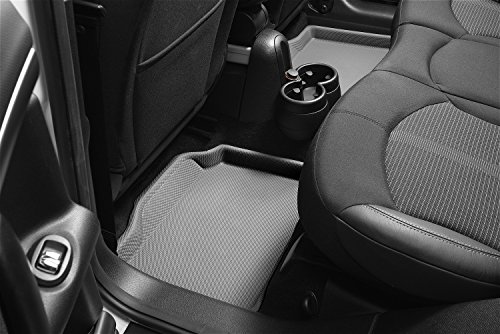 3D Maxpider L1Mz05821501 All-Weather Floor Mats Compatible With Mazda Cx-5 2017-2021 Custom Fit Car Floor Liners, Kagu Series (2Nd Row, Gray) #TOP2