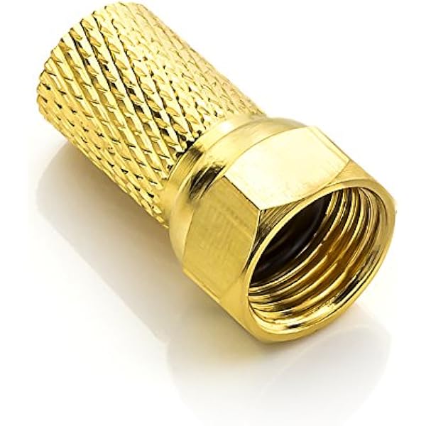 Adapter telewizyjny i satelitarny deleyCON TV SAT złoto