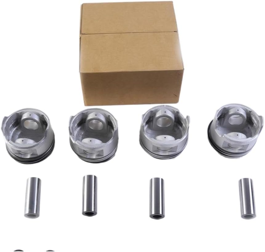 4 Sets Engine Piston Ring Kit 2.8L 3L Compatible With Hiace 1989-1998