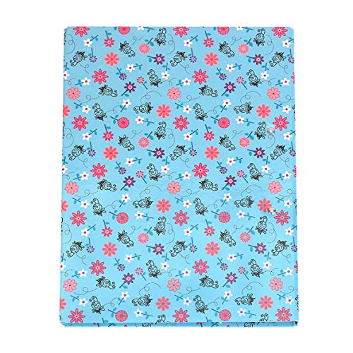 Double Clips Punchless File Folder Letter Size Folder File Report Cover Punchless Binder A4 Size Report Cover School Binder Punchless Binder Folder with Clamp Decorative File Folder for School Office