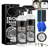 【Quickly Removes Rust From Wheels & Rims】This fast-acting rust cleaner penetrates deeply to remove stubborn rust stains from wheels and rims, restoring their original shine in no time.