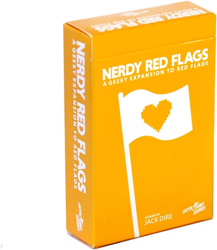 Red Flags: Nerdy Deck - Expansion Adds 75 Nerd Themed Cards to The Adult Party Game of Terrible Dates, Ages 17+