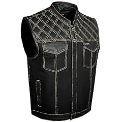 Black Vest With Gold Thread