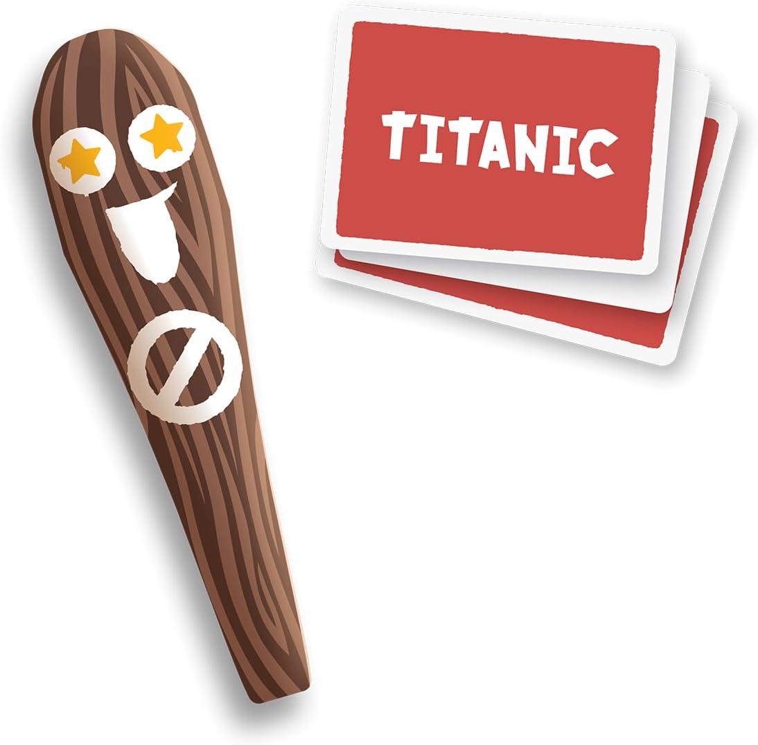 Exploding Kittens, Poetry for Neanderthals - Pop Culture Edition - Card Game - 2 Players - Ages 7+ - 15 Minutes - German