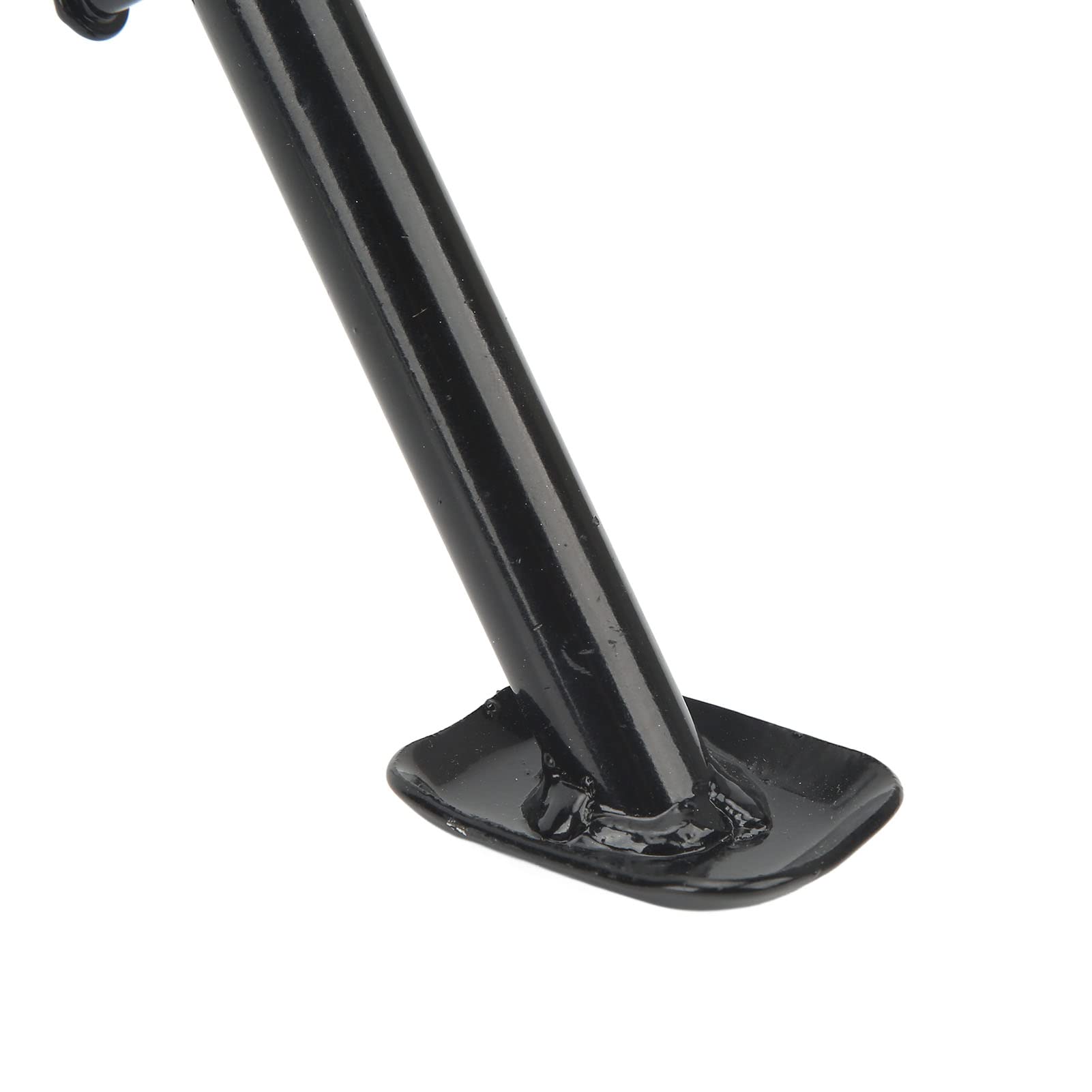Keenso Béquille de Moto, Jambe de Béquille Latérale de Moto en Alliage Métallique 225 Mm de Long 38 X 52 Mm de Remplacement de Plaque pour Vélo Monkey Z50