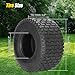 18x8.50-8 Lawn Mower Tires, 18x8.50x8 4PR Turf Tires for Lawn Mowers/Garden Tractors/Zero-turn Mowers/Golf Cart (Outer tyre)