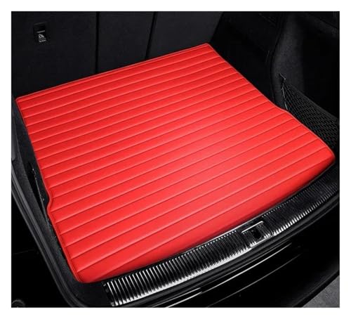 Tapis coffre voiture BMW Série 7 protection efficace contre saleté doublure rouge