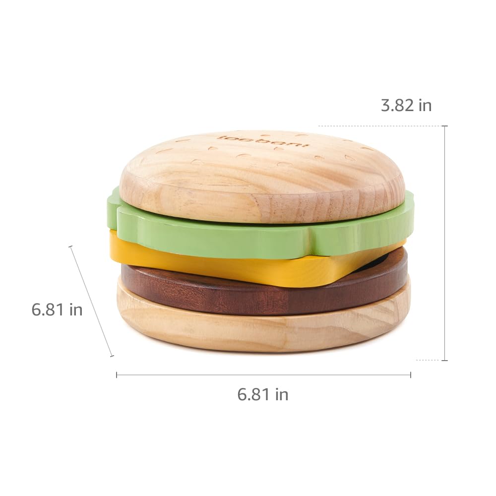 Burger-Hunde-Puzzle-Spielzeug, Hunde, Gehirnstimulierendes Spielzeug, geistige Stimulation, Leckerli, Futterrätsel, Spender, interaktive Welpen, intelligente Spiele