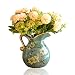 ZQJKL Jarrones De Cerámica Vintage Florero Decorativo Pequeña Jarra Verde Retro Antiguo Adornos De Porcelana para El Dormitorio De La Sala De Estar