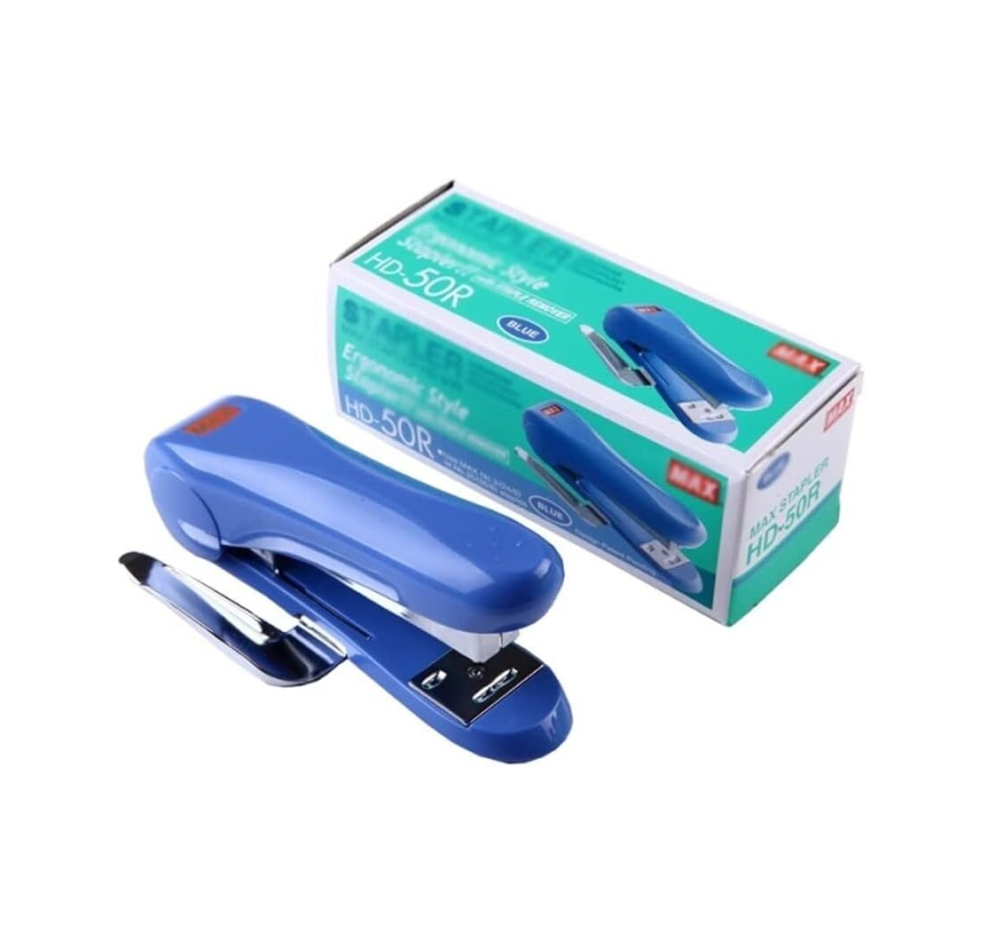 Spillatrice Pinzatrice Ufficio Cucitrice da Tavolo for Ufficio Salva-Lavoro, Adatta for La Decorazione di Accessori da Scrivania for La Casa Cucitrice per Scrivania(Blue)