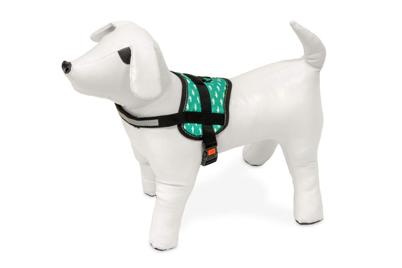 Karlie K Art Sports Plus Harness, 36-46cm x 15mm Shark