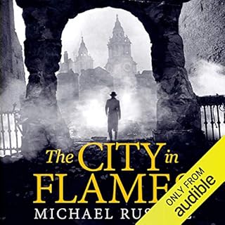 The City in Flames Audiolibro Por Michael Russell arte de portada