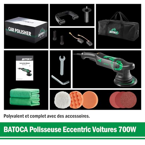 Machine à polir excentrique pour éliminer les micro-rayures sans traces - 6