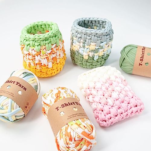 MagiDeal Lot de 6 Pelotes de Fil à Tricoter en Polyester, pour DIY Créatif et Décoration d’Intérieur, 3 Coloris – vue 4