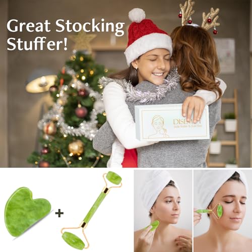 Disemot Jade Roller & Gua Sha Facial Tools thumb #6