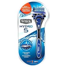 Schick Hydro 5 Razor 1 Razor Handle with 1 Cartridge