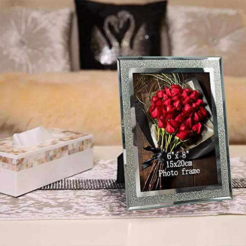 Amazon Brand - Umi Glitzernder Bilderrahmen aus Glas 15x20cm, 2er Set – Bild 8